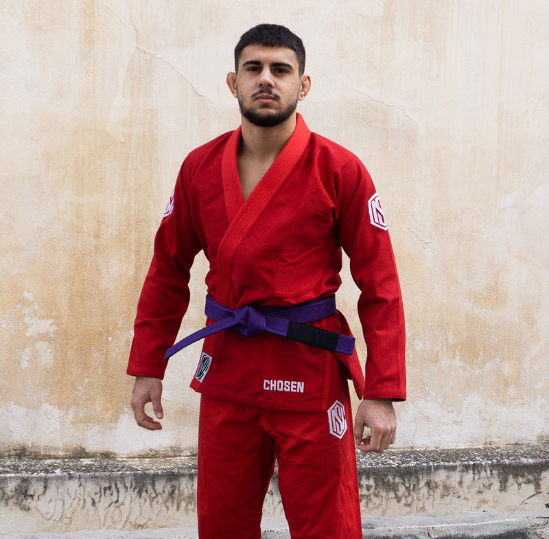 CHOSEN monogram STOLI BJJ Gi - red